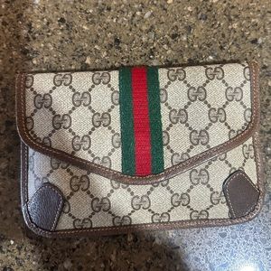 Authentic GUCCI GG SUPREME WEB CROSSBODY BUMBAG WAISTPOUCH
